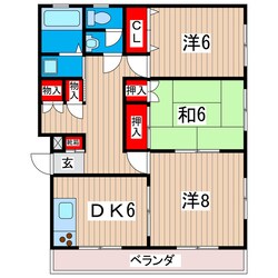 サローデ　Ｋ21の物件間取画像